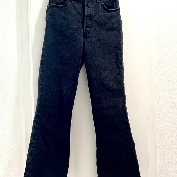 Levi's RIBCAGE CROPPED FLARE WOMEN'S JEANS - Picture 2 of 4